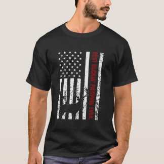 Vaderdag Beste Pawpaw ooit Vlag Amerika T-shirt