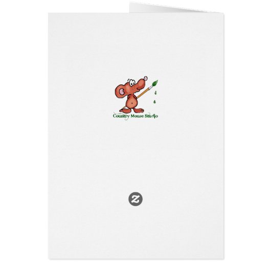 Vaderdag Beste vader Ever Wolf Waterverf Animal (Achterkant)