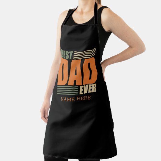 Vaderdag Beste vader Gepersonaliseerde cadeau-idee Schort (Insitu)