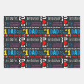 Vaderdag Beste vader Gezegden Inpakpapier Vel (Voorkant)