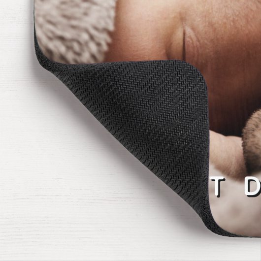 Vaderdag Beste vader ooit - Aangepaste naam & foto Muismat (Hoek)