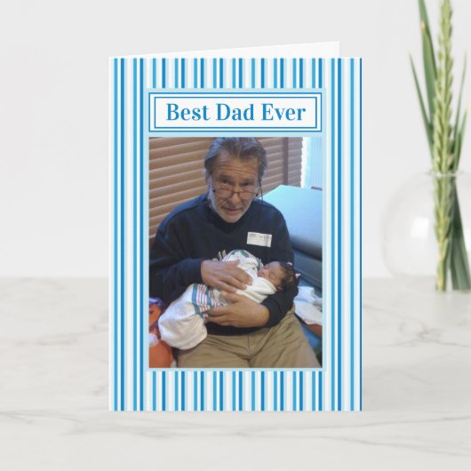 Vaderdag beste vader ooit Afbeelding Kaart (Voorkant)