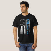 Vaderdag Beste vader ooit Amerikaanse Amerikaanse  T-shirt (Voorkant volledig)