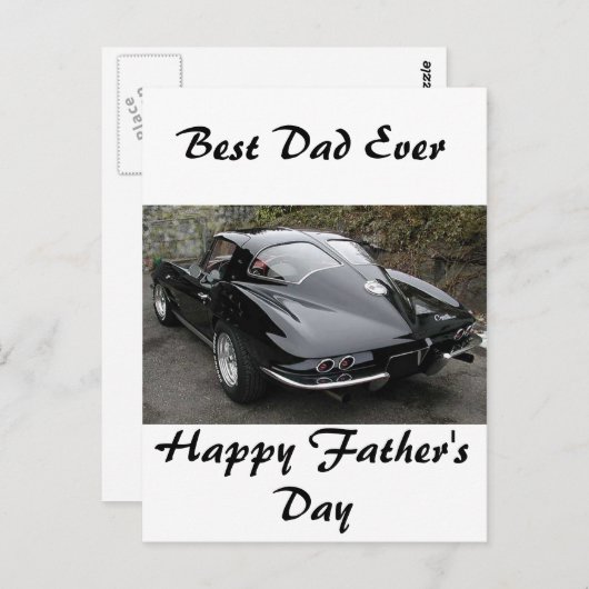 Vaderdag Beste vader ooit Briefkaart (Voorkant / Achterkant)