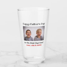 Vaderdag Beste vader ooit Kinder Foto Beer Pint