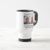 Vaderdag Beste vader ooit Kinder Foto Reisbeker (Voorkant rechts)