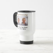 Vaderdag Beste vader ooit Kinder Foto Reisbeker (Voorkant links)