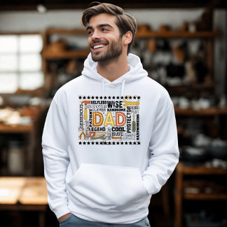 Vaderdag beste vader ooit knappe held hoodie