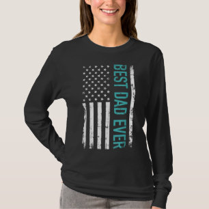 Vaderdag Beste vader ooit met Amerikaanse Amerikaa T-shirt