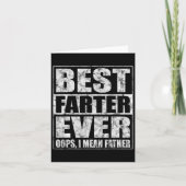 Vaderdag beste vader ooit oeps ik bedoel vader kaart (Voorkant)