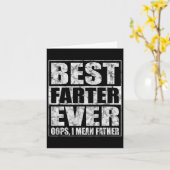 Vaderdag beste vader ooit oeps ik bedoel vader kaart (Gele Bloem)