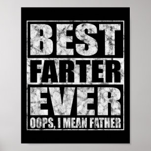 Vaderdag beste vader ooit oeps ik bedoel vader poster
