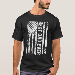 Vaderdag Beste vader ooit van dochter zoon vrouw T-shirt