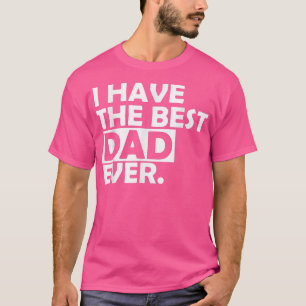 Vaderdag Beste vader ooit voor Toddlers Kinder Lov T-shirt