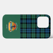 Vaderdag Beste vader Par Pset Tartan Aangepast Case-Mate iPhone Case (Achterkant (horizontaal))