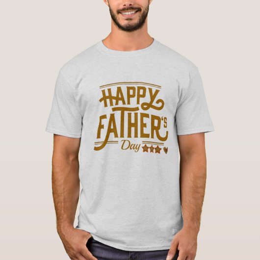 Vaderdag Beste vader T-shirt (Voorkant)