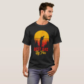Vaderdag beste vader van Par Golf T-shirt (Voorkant volledig)