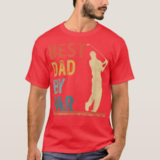 Vaderdag beste vader van Par Golfer Papa Gifts Go T-shirt