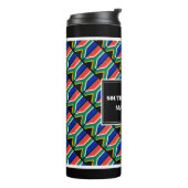 Vaderdag BESTE ZUID-AFRIKAANSE DAD, gepersonalisee Thermosbeker (Gedraaid links)