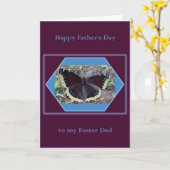 Vaderdag bevordert de Kaart van de Vlinder van de (Gele Bloem)