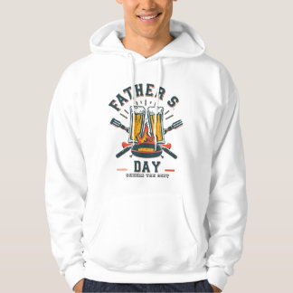 Vaderdag Bier & BBQ Grappige Hoodie