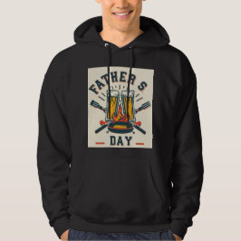 Vaderdag Bier & BBQ Grappige Hoodie
