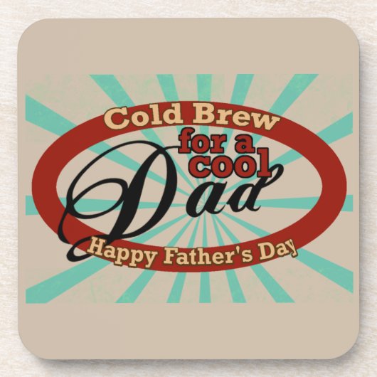 Vaderdag Bier Onderzetter (Voorkant)