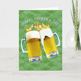 Vaderdag Bier op visontwerp Kaart