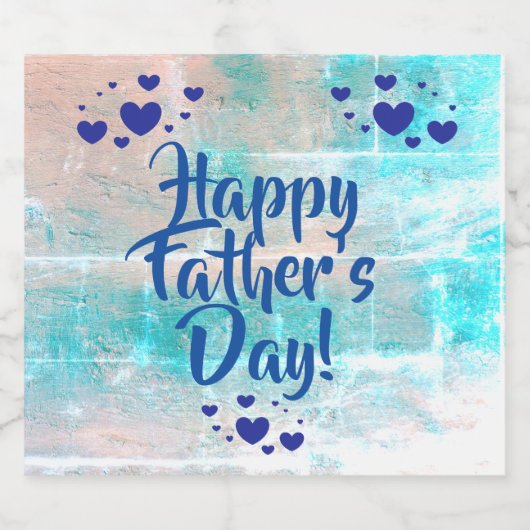 Vaderdag bieretiketten van dalDesignNZ Bier Etiket (Enkel label)