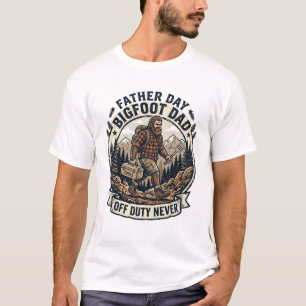 Vaderdag Bigfoot Papa Shirt Papa Modus In Het Wild