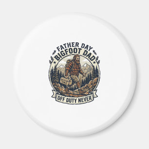 Vaderdag Bigfoot Papa Shirt Papa Modus In Het Wild Magneet