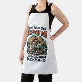Vaderdag Bigfoot Papa T-shirt Snacks Held Funny Gi Schort (Insitu)