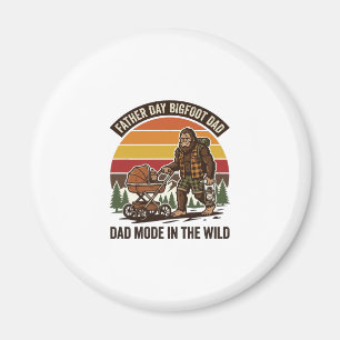 Vaderdag Bigfoot Vader T-shirt Camping Legende Vad Magneet