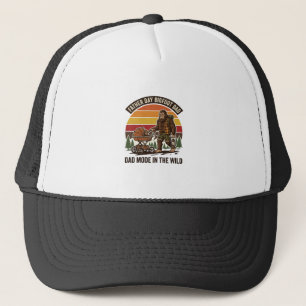 Vaderdag Bigfoot Vader T-shirt Camping Legende Vad Trucker Pet