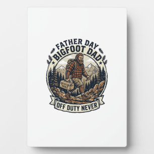 Vaderdag Bigfoot Vader T-shirt Vader Modus In Het Fotoplaat