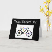 Vaderdag-bijenkringloop, sport Motivatie Kaart (Gele Bloem)