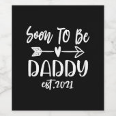 Vaderdag | Binnenkort Papa Est 2021 Wijn Etiket (Enkel label)