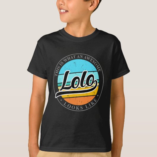 Vaderdag Birthday cadeau voor Lolo Filipino Pinoy T-shirt (Voorkant)
