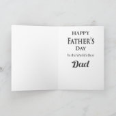 Vaderdag - Birthday "Greatest Gift We" Kaart (Binnen)