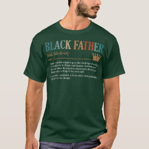 Vaderdag Black Father Noun Definition African T-shirt