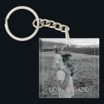 Vaderdag Black White Photo Celtic Heart Love Sleutelhanger<br><div class="desc">Een persoonlijke Vaderdag gave voor je vader om Vaderdag te vieren. Of het nu gaat om een nieuwe vader, stiefvader, oude en klassieke vader, of vader, de aangepaste tekstfunctie zal je bedekken. U kunt de tekst in uw gewenste formulering veranderen en uw eigen douanefoto uploaden. Haal iets gedenks en speciaals...</div>