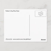 Vaderdag Blue Boat Briefkaart (Achterkant)