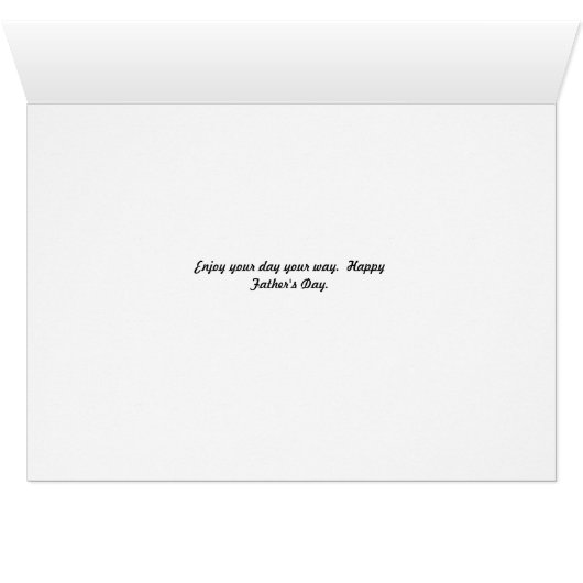 Vaderdag Blue Kayak (Binenzijde Horizontaal (Onderkant))