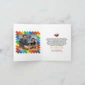 Vaderdag Bonus Papa, stiefvader, baksteenbouwer Feestdagen Kaart (Binnen)