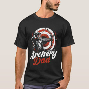 Vaderdag Boogschieten Cadeau - Boogschieten Papa - T-shirt