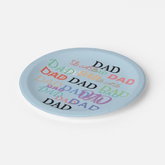 vaderdag Borden. Papieren Bordje (Gekanteld)