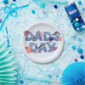 Vaderdag Borden Papieren Bordje (Feest)