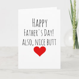 Vaderdag BOYFRIEND Husband FUNNY FOR HIM Feestdagen Kaart