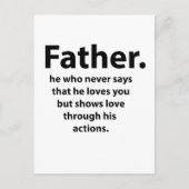 vaderdag briefkaart (Voorkant)