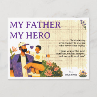 Vaderdag Briefkaart